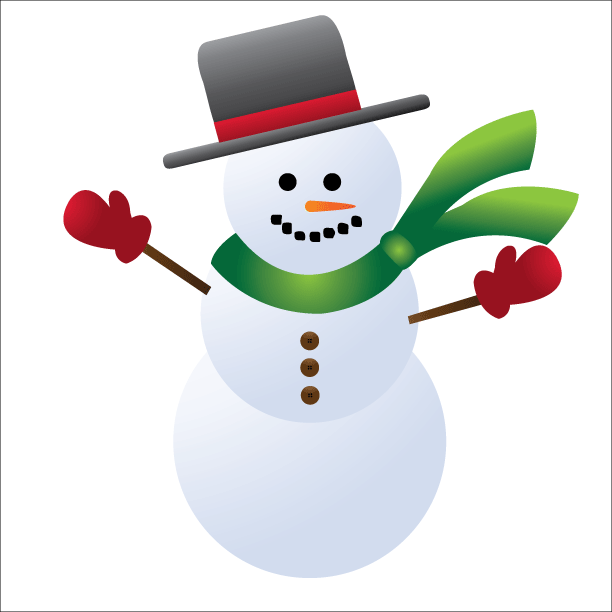 clipart pictures snowman - photo #4